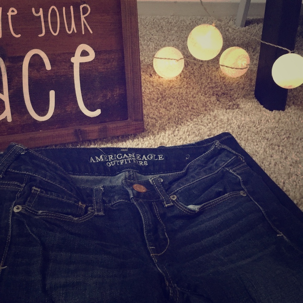 American Eagle Skinny Jeans - size 0